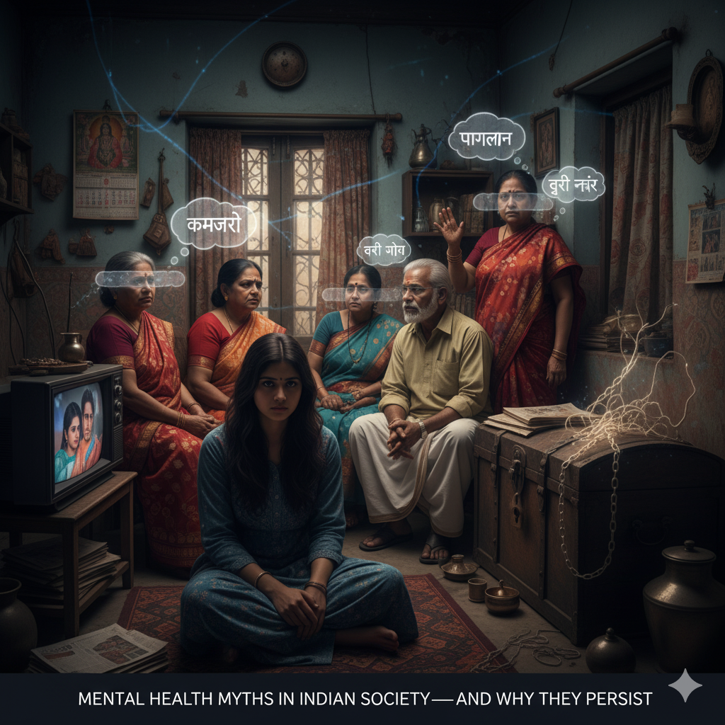 Mental Health Myths in Indian Society—and Why They Persist